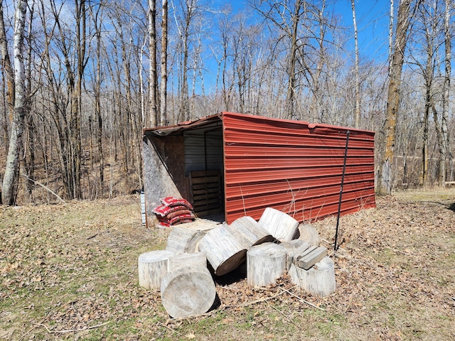 5227 Hyland Rd SW, Motley, MN 56466 - view of outdoor structure with an outbuilding