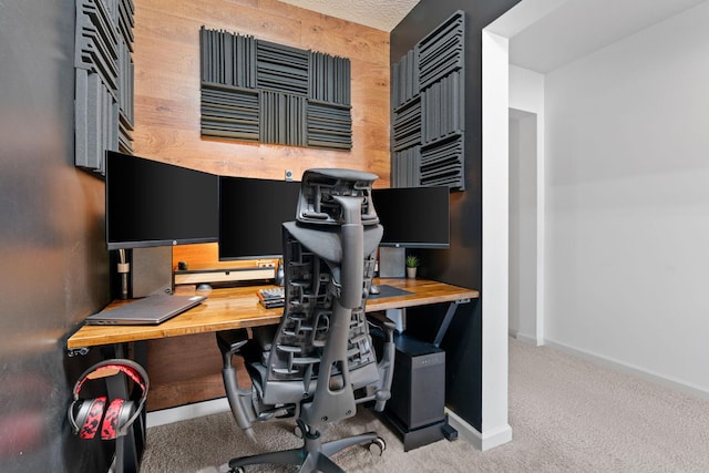 10257 Greenway Cir S, Cottage Grove, MN 55016 - office area featuring carpet floors and baseboards