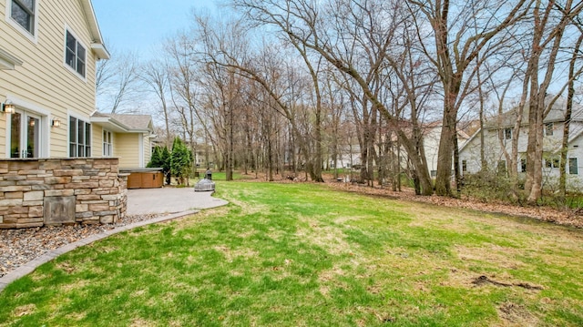 3219 Anric Dr, Eau Claire, WI 54701 - view of yard featuring a patio