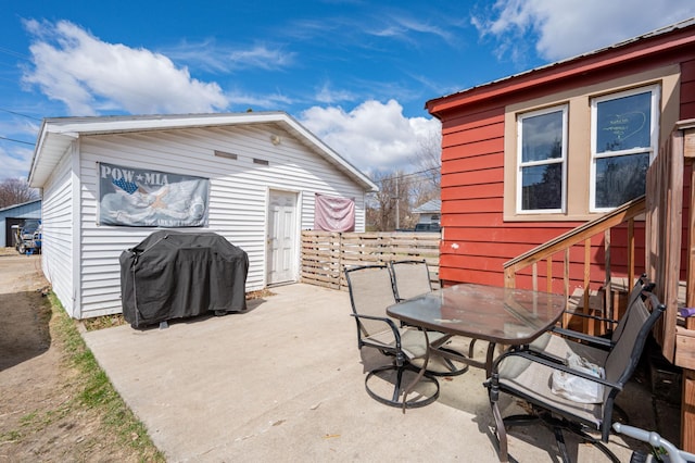 515 6th Ave, Grand Rapids, MN 55744 - view of patio / terrace with a grill