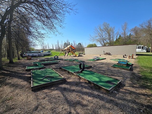 surrounding community featuring playground community