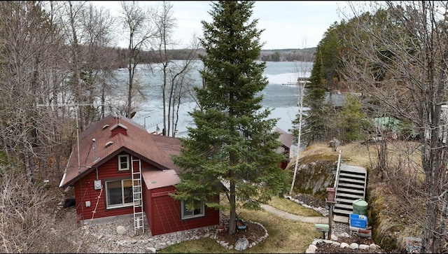 property view of water