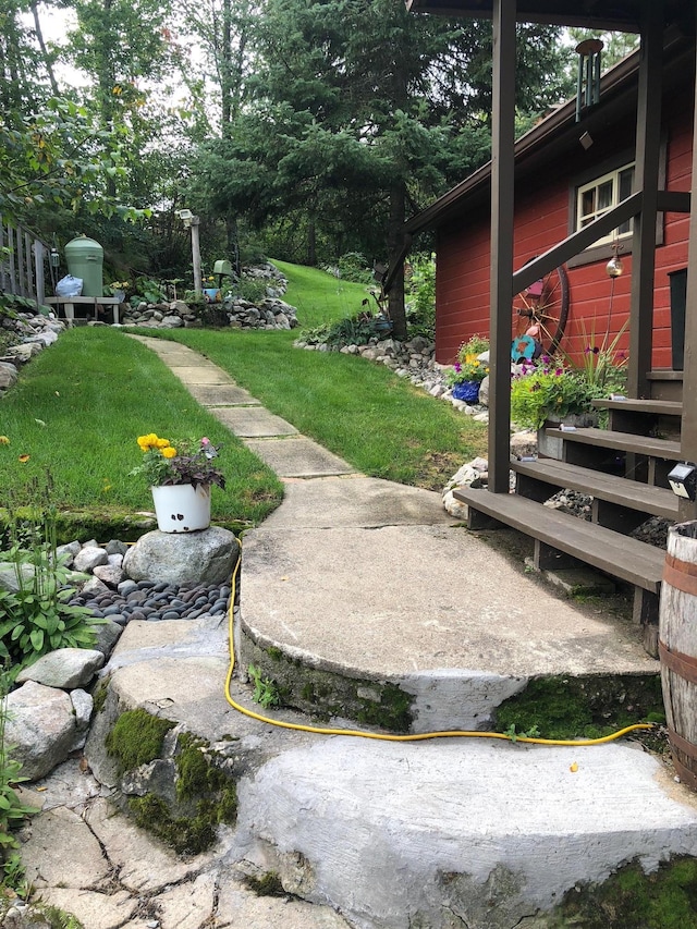 view of yard