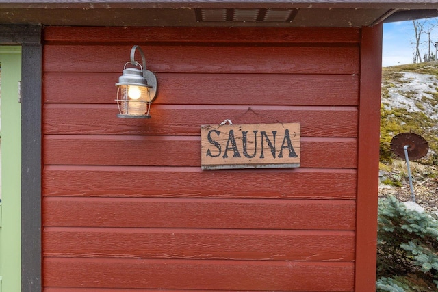 view of exterior details