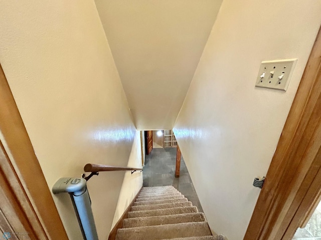 view of stairs