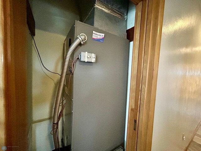 view of utility room