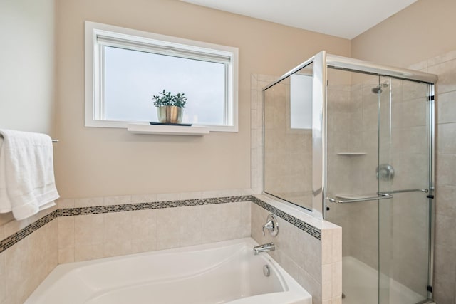 3623 Cove Point Cir NW, Prior Lake, MN 55372 - full bathroom with a stall shower and a garden tub