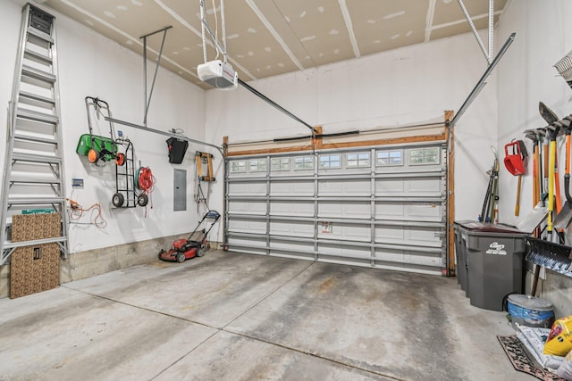 3623 Cove Point Cir NW, Prior Lake, MN 55372 - garage with a garage door opener and electric panel