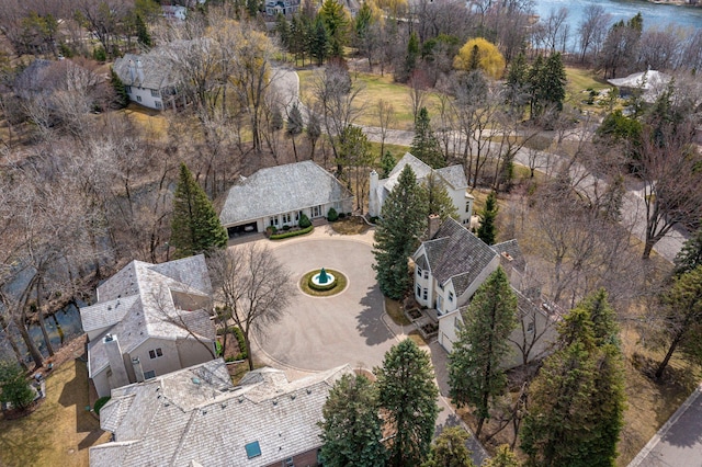 drone / aerial view