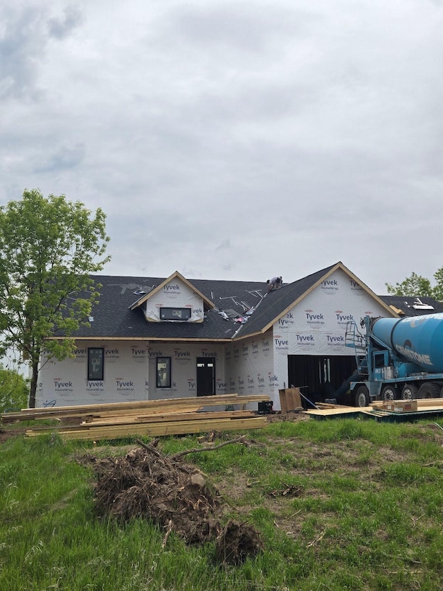 18866 Silo Ct, Shafer, MN 55074 - view of property in mid-construction