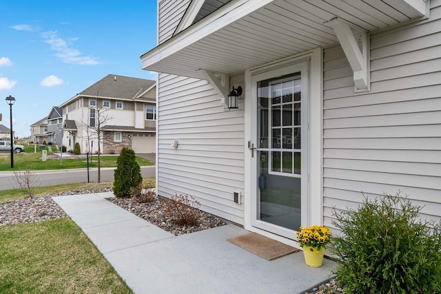 2166 Island Ct, Lino Lakes, MN 55038 - property entrance with a residential view