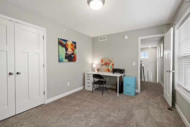 2166 Island Ct, Lino Lakes, MN 55038 - carpeted office featuring baseboards