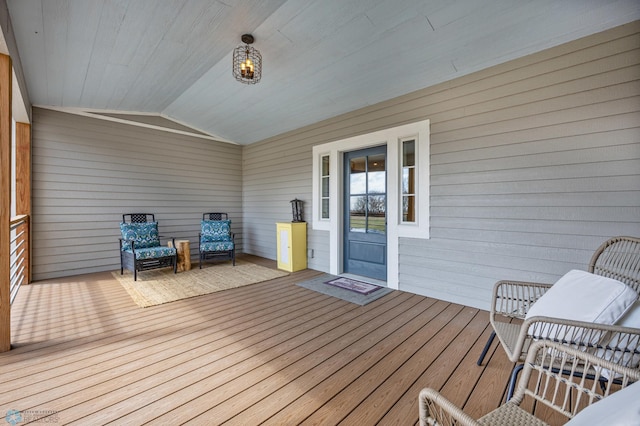 view of deck