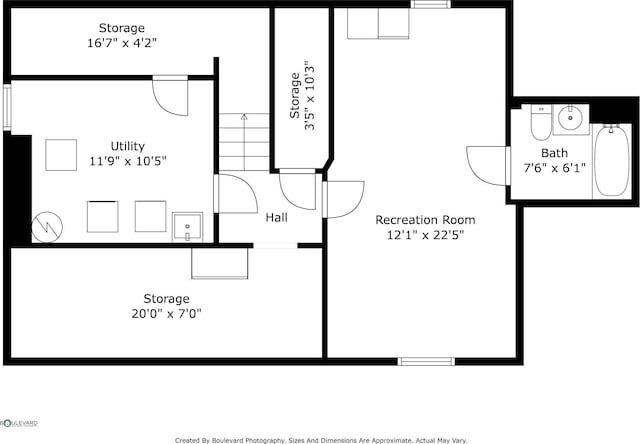 2511 12th Ave N, Minneapolis, MN 55411 - floor plan / room layout
