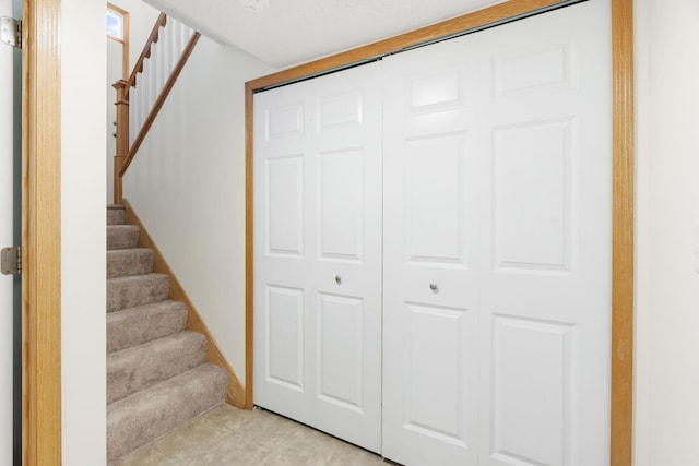 5030 Yuma Ln N, Plymouth, MN 55446 - stairway featuring tile patterned floors
