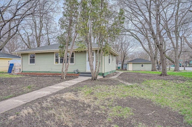 view of ranch-style home