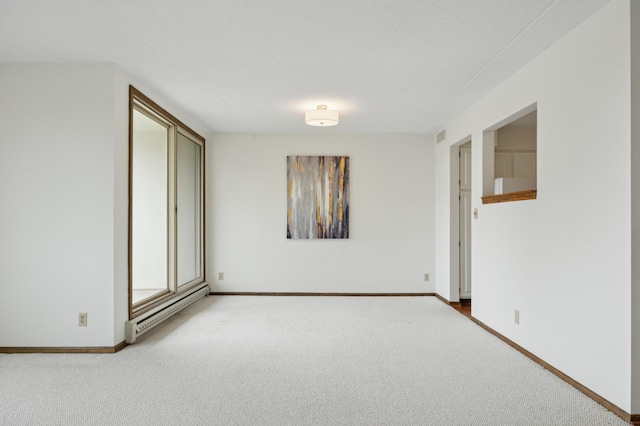 7200 York Ave S Unit 304, Edina, MN 55435 - carpeted empty room featuring baseboard heating and baseboards