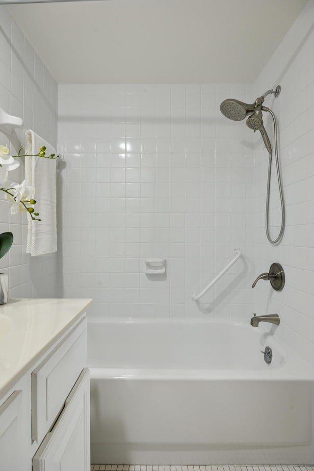 7200 York Ave S Unit 304, Edina, MN 55435 - bathroom featuring vanity and bathing tub / shower combination