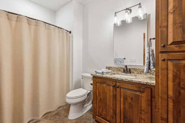 7466 Fairway Ln, Breezy Point, MN 56472 - bathroom with vanity and curtained shower