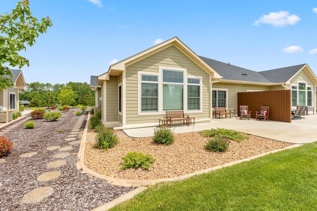 7466 Fairway Ln, Breezy Point, MN 56472 - rear view of property featuring a patio
