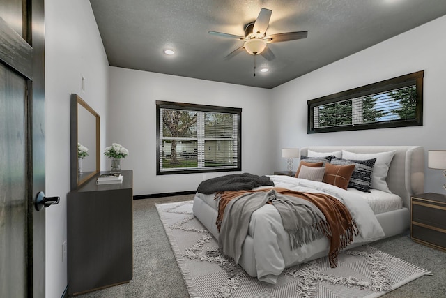 215 Butler St, Litchfield, MN 55355 - carpeted bedroom with recessed lighting and a ceiling fan