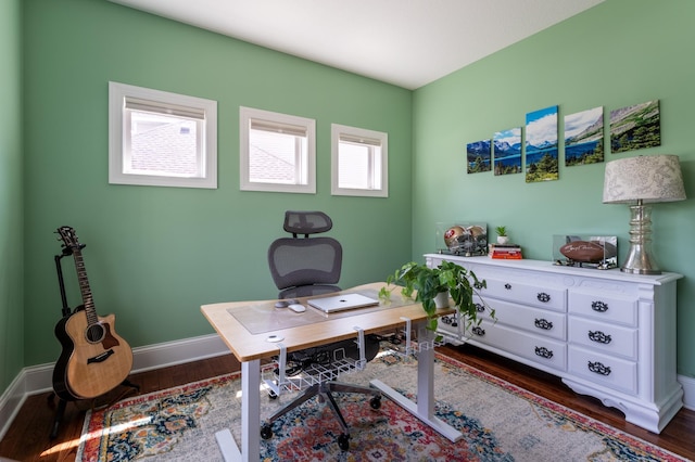 19717 Hazel Nut Ave, Lakeville, MN 55044 - office with wood finished floors and baseboards