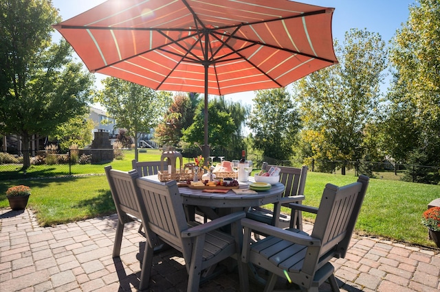 19717 Hazel Nut Ave, Lakeville, MN 55044 - view of patio with outdoor dining space
