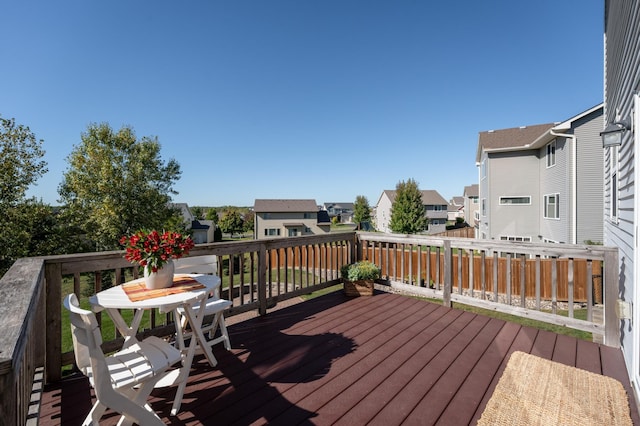 19717 Hazel Nut Ave, Lakeville, MN 55044 - deck with a residential view