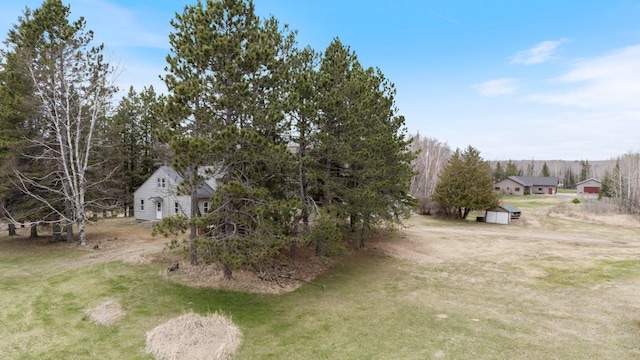 37301 Little Sweden Rd, Nashwauk Twp, MN 55769 - view of yard featuring an outdoor structure and a shed