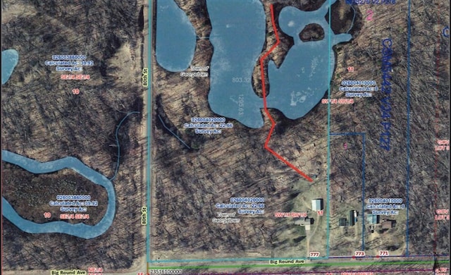 777 Big Round Ave, Georgetown Twp, WI 54853 - map location