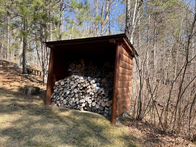 view of outbuilding featuring an outdoor structure