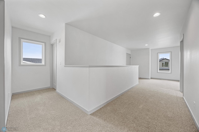 8343 61st St S, Horace, ND 58047 - hall featuring carpet floors and recessed lighting