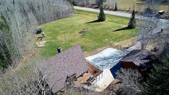63521 County Road 2, Warroad, MN 56763 - birds eye view of property