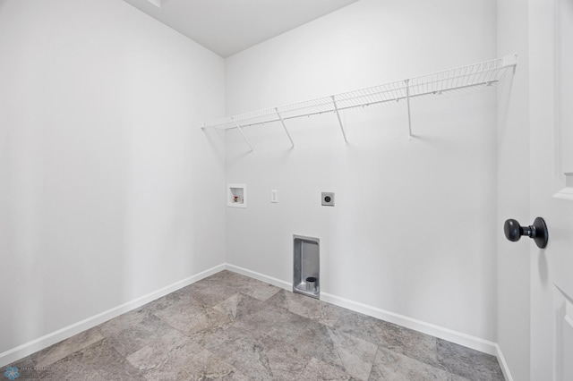 5875 11th St W, West Fargo, ND 58078 - laundry area with washer hookup, laundry area, baseboards, and electric dryer hookup
