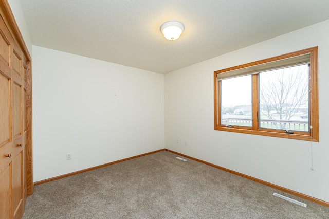 274 Dawn Ave, Saint Charles, MN 55972 - carpeted spare room with visible vents and baseboards