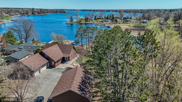 509 Superior Ave, Crosby, MN 56441 - birds eye view of property with a water view