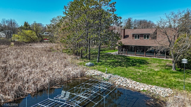 509 Superior Ave, Crosby, MN 56441 - view of yard with a floating dock