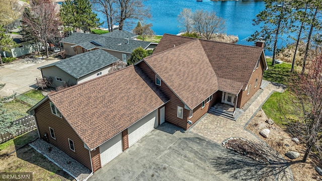 509 Superior Ave, Crosby, MN 56441 - birds eye view of property featuring a water view