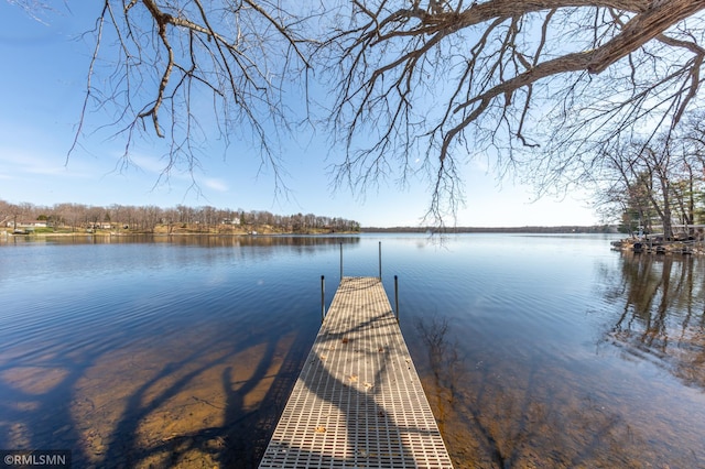 27042 Round Lake Rd, Bay Lake Twp, MN 56444 - view of dock featuring a water view
