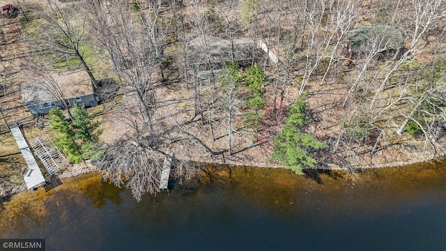 27042 Round Lake Rd, Bay Lake Twp, MN 56444 - aerial view with a water view
