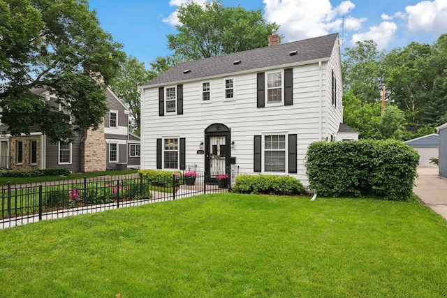 2613 Inglewood Ave S, Saint Louis Park, MN 55416 - colonial home with a chimney