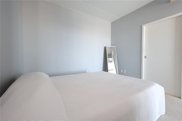 bedroom featuring carpet flooring