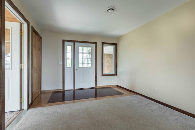 22694 Coney Island Dr, Clitherall, MN 56524 - carpeted entrance foyer with baseboards
