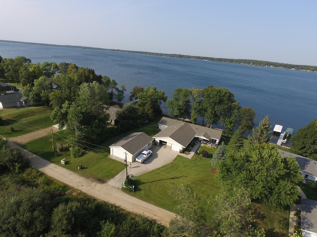 22694 Coney Island Dr, Clitherall, MN 56524 - view of property location featuring a large body of water