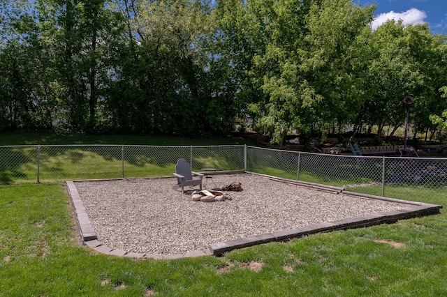822 Emerson Ave N, Montrose, MN 55363 - surrounding community featuring an outdoor fire pit