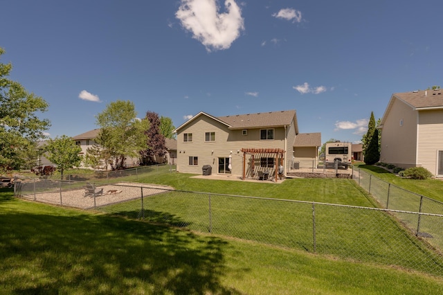 822 Emerson Ave N, Montrose, MN 55363 - back of house featuring a pergola and a patio