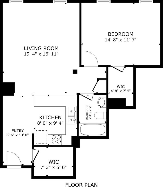 floor plan / room layout