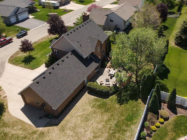 2606 Hulett Ct, Faribault, MN 55021 - aerial perspective of suburban area
