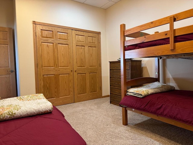 79317 355th St, Clinton, MN 56225 - carpeted bedroom with a paneled ceiling