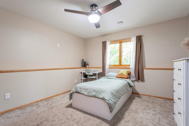 2686 56th Ave, Princeton, MN 55371 - carpeted bedroom featuring baseboards and ceiling fan